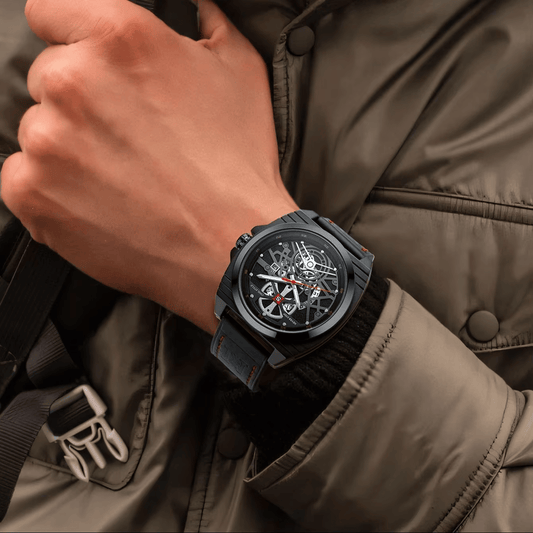 NS Luxury Calendar Quartz Watch (N927)