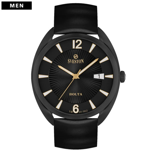 SVESTON BOLTA GENTS LEATHER WATCH